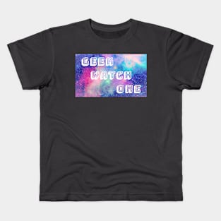 Galaxy Geek Watch One Kids T-Shirt